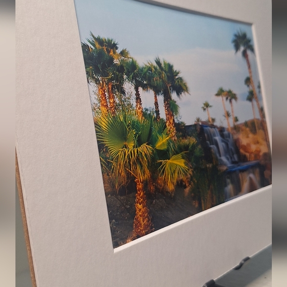 NWT - Lake Las Vegas By Jack E. Stiddard 5x7 Photo /8x10 Mat - Picture 3 of 5